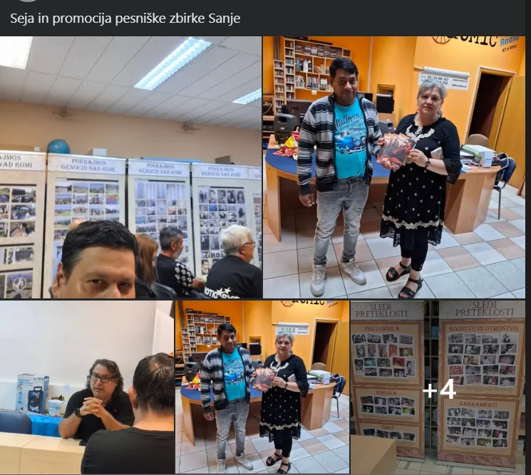 Predstavniki in sodelujoči na aktivnostih društva Romano vozo